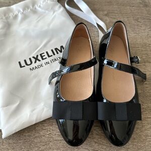 Age of innocence Black Patent Leather Mary Jane Flats